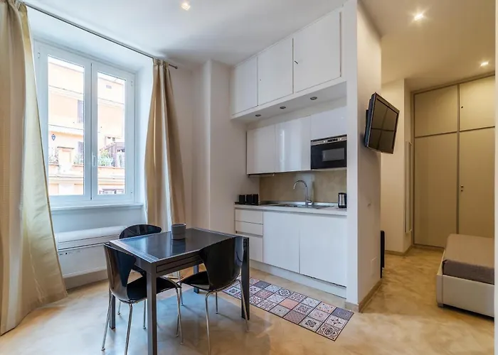 Guesthost - Bright Near Borghese Appartement