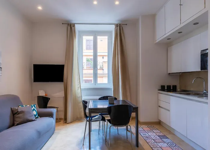 Guesthost - Bright Near Borghese Appartement